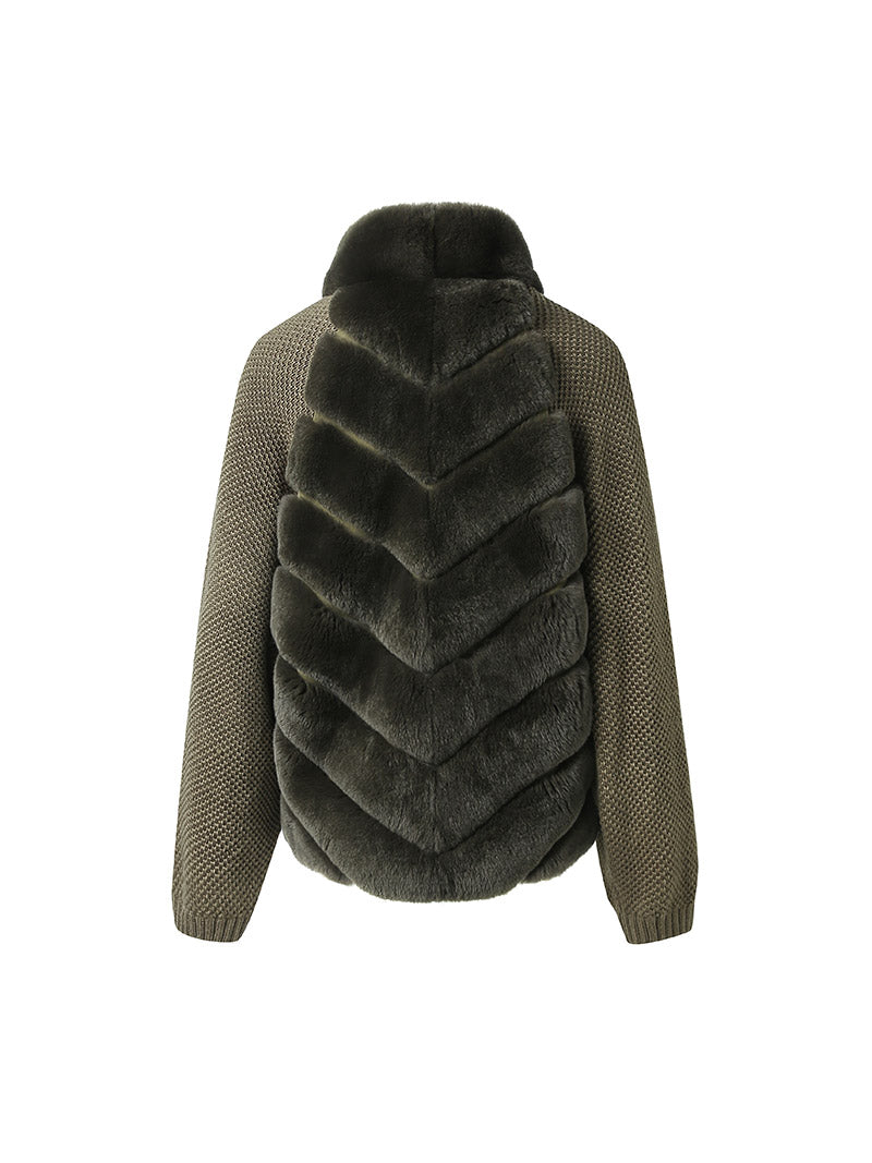 Khadijah Rex Jacket Khaki