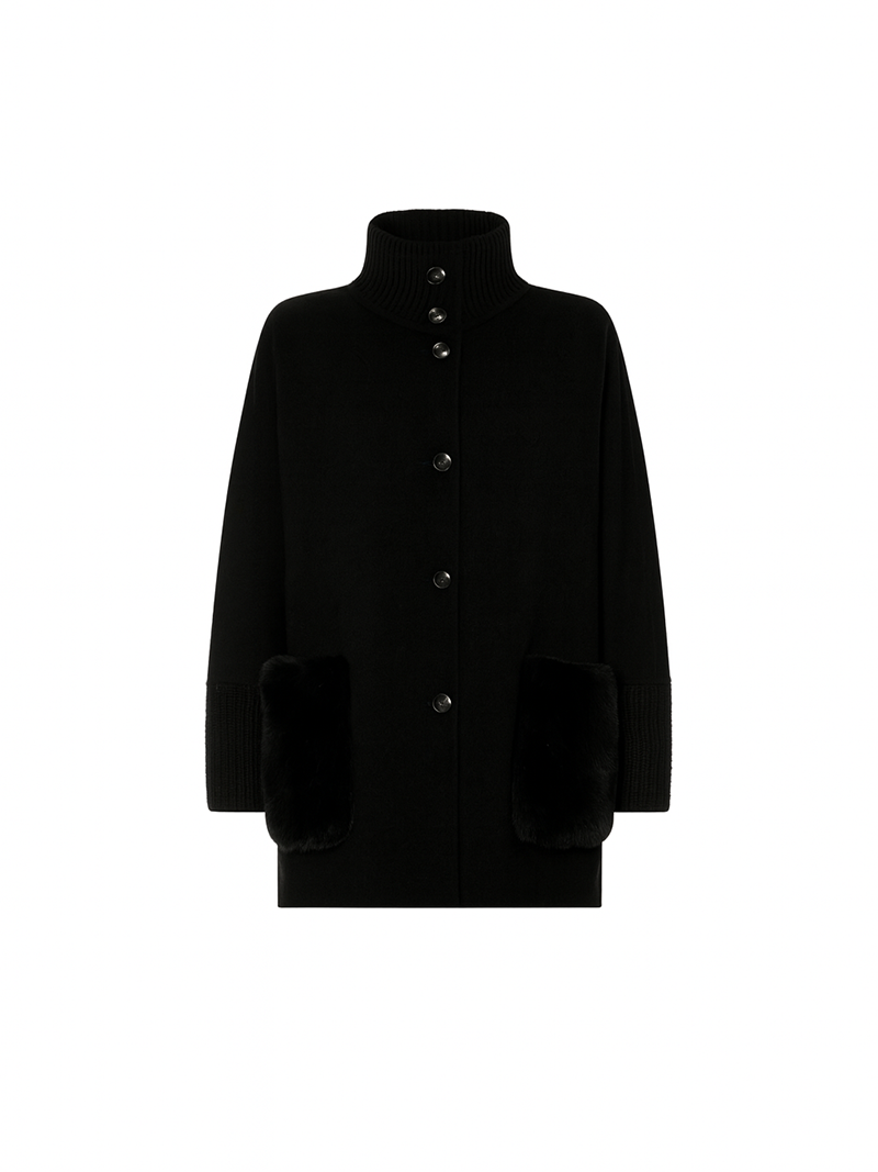 Zoya Wool Jacket Black