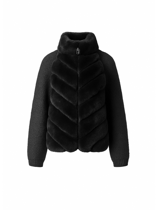 Khadijah Rex Jacket Black