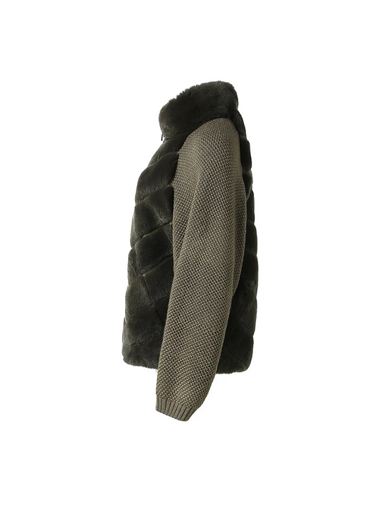 Khadijah Rex Jacket Khaki