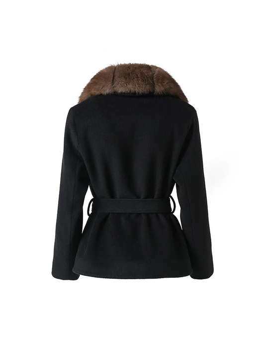 Yara Wool Coat Black