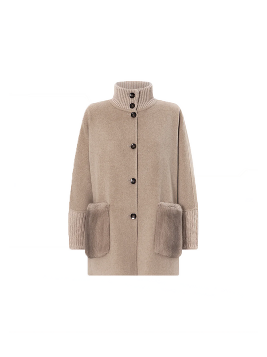 Zoya Wool Jacket Oat